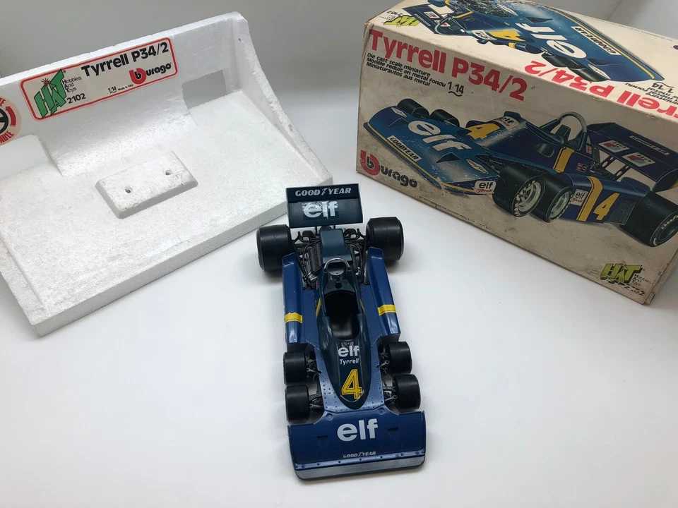 1977# TYRRELL P34/2  BURAGO SCALA 1:14  - Immagine 1 di 4