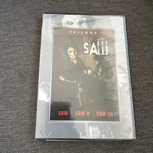 Saw Trilogy ** 1 2 3 ** Full Screen Edition, 3 Disc SET (DVD) NEW - Picture 1 of 4