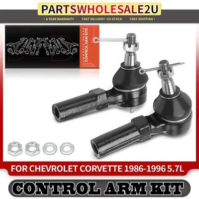 2x extremidades externas dianteiras esquerda e direita para Chevrolet Corvette 1986 1987-1996 - Imagem 1 de 4