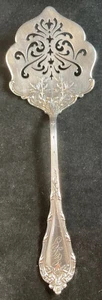 Rare Durgin Madame Royale Sterling Silver Pierced Cucumber Server 8 7/8” - Picture 1 of 8