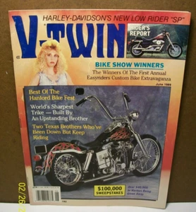 V-Twin Magazine ~ June 1989 ~ Harley-Davidson - Imagen 1 de 5