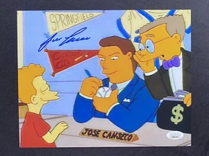 Jose Canseco Oakland Athletics 40/40 Simpson auto firmata foto 8x10 ~ JSA COA - Foto 1 di 5