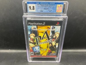 Shin Megami Tensei Persona 4 w/ Soundtrack PS2 CGC 9.8 A++ FACTORY SEALED WATA - Picture 1 of 6