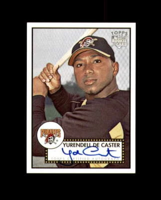 Yurendell De Caster 2006 '52 Signatures Signed Topps Pirates - Image 1 of 2