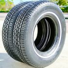 2 Tires 215/75R15 Tornel Classic AS A/S All Season 100S White Wall