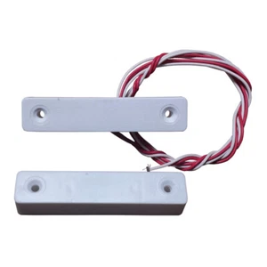 Recessed Magnetic Window Door Alarm Contacts Grade 2 Security Single Reed Switch - Picture 1 of 1