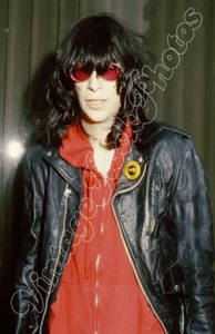 RAMONES - Joey 6 November 1981 Milano italy portrait photo XL UnPublished - Imagen 1 de 2