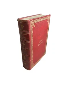 The Land of FootPrints by Stewart E White Reviere Binding Leather Harback Book - Picture 1 of 6