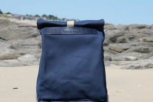 Sac à dos roll top Bleu - Zdjęcie 1 z 5