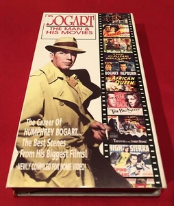 Bogart The Man & His Movies, The Career of Humphrey Bogart VHS tape - Picture 1 of 4