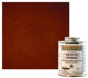 Fast Drying Concrete Stain-Professional-Easy to Use 400-600sq ft Brown/Red - Picture 1 of 4