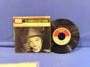MICHEL MAGNE MONOCLE JAUNE 460V647 45 TOURS. ORIGINAL FRANCE EP EXC - Picture 1 of 3