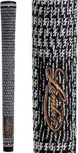 Lamkin Crossline Full Cord Golf Grip (Black/White, MIDSIZE) NEW - Picture 1 of 1