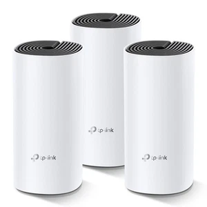 TP-LINK Deco M4 Mesh 3er Set Dualband Router Repeater AC1200 WLAN Wifi 5 LAN - Bild 1 von 6