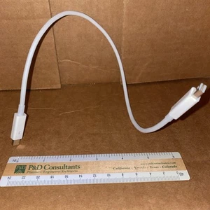 Apple Thunderbolt Cable 0.5m MD862LL/A - White - A1410 No Box Cable Only - Afbeelding 1 van 12