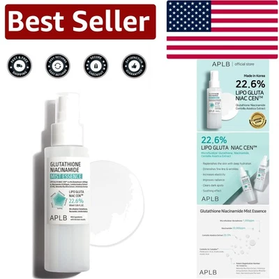 Korean Skincare Glutathione and Niacinamide Mist | 3.55 FL.OZ Nourishing Essence Foto 1 de 4