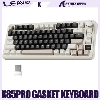 ATTACK SHARK X85PRO Tri-mode Gasket Mechanical Keyboard - Image 1 of 4