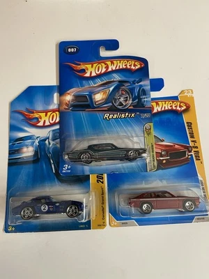 Lot Of 3 Hot Wheels 1971 BUICK RIVIERA Teal 2005 First Editions Realistix - More - Image 1 of 4