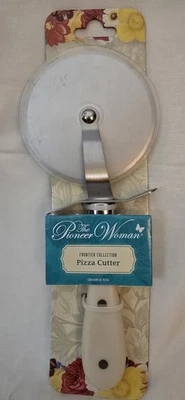 The Pioneer Woman Pizza Cutter Frontier Collection  - Linen Color - New - Image 1 of 4