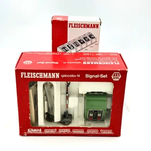 Fleischmann 9295 Signal Set N Scale and 6923 Two Control Panels Original Boxes - Picture 1 of 10