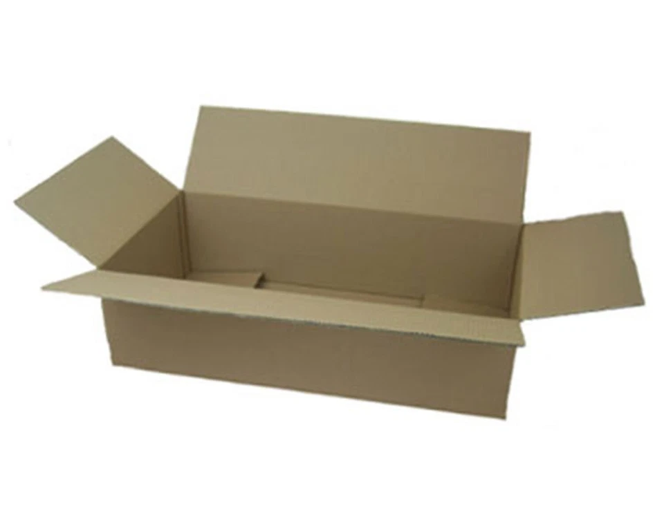 1-PACK 20x Cartone per spedizioni cartone pieghevole imballaggio lungo 800x400x100-200mm 1onda onda spessa