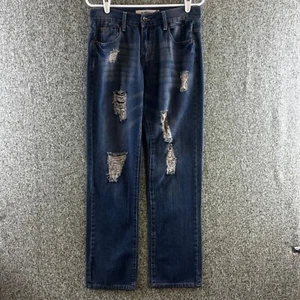 Agile Youth Jeans 30X31 Blue Distressed Straight Leg Relaxed Casual Urban - Picture 1 of 10