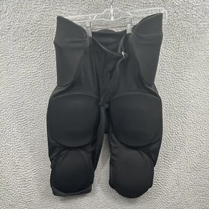 Russell Athletic Football Pants Black Mens 2XL XXL Integrated Pads F25PFM - Picture 1 of 13