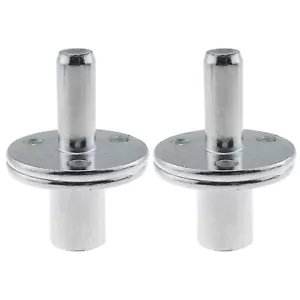 2PCS Metal M12 Bed Post Connector Screw in 3 Holes T Nut Furniture Hardware F... - Picture 1 of 5