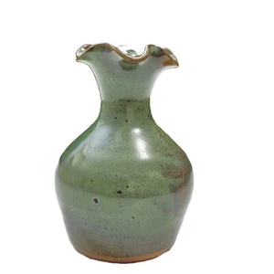 Pond Mountain Pottery Mini Glossy Vase – Handmade – 4” Tall - Picture 1 of 4