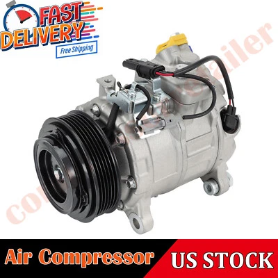 New AC Compressor Fits BMW 328i 2.0L 2012 2013 2014 2015 2016 64529330825 Foto 1 de 4