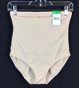 Maidenform Bodysuit Women’s Large Nude Tummy-Control Strapless Shapewear NWT - Picture 1 of 4