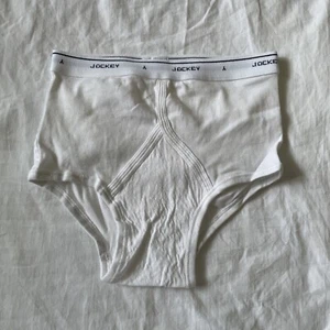 Calzoncillo vintage Jockey clásico frente en Y para hombre talla 35 algodón - Imagen 1 de 4