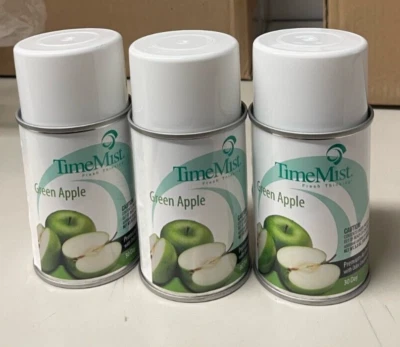 Ambientador TimeMist Dispensador de Aerosoles - Manzana Verde - Lote de 3 Foto 1 de 4