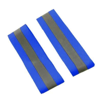 2pcs Reflective Arm Band Night Running Outdoor Cycling Walking Safety Belt Strap — 第 1/4 张图片