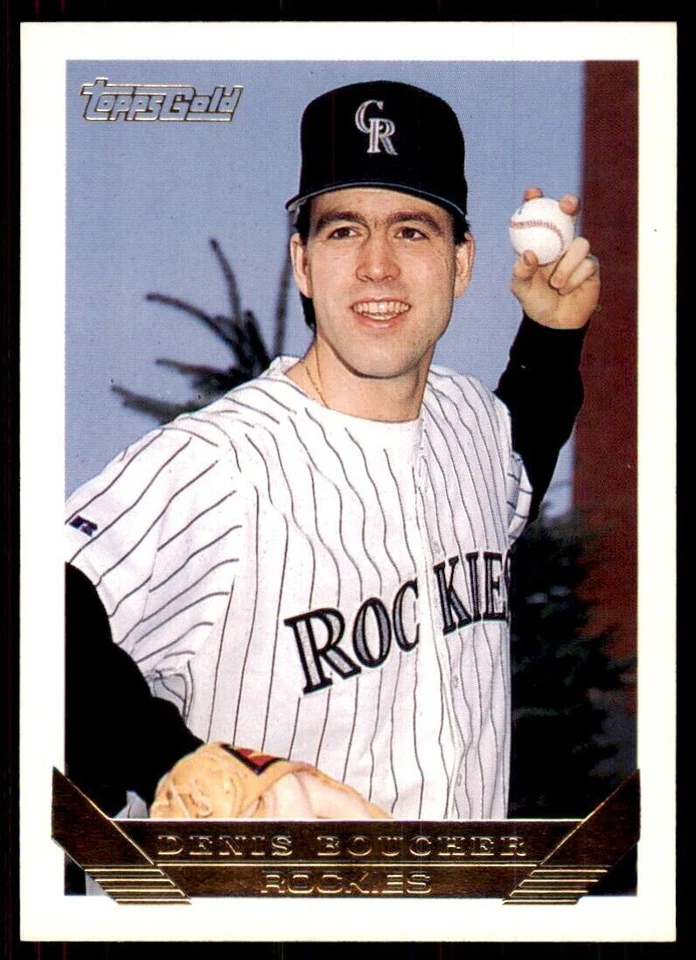 1993 Topps Gold Denis Boucher Baseball Cards #541 - Image 1 of 2