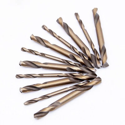 HSS Co Doppelendbohrer Spiralbohrer Kobalt Cobaltbohrer Edelstahl Metall 3-5,5mm - Bild 1 von 4