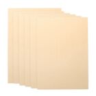  50 Pcs Light Color Paper Writing Printer A4 Gold Desk Cup Blank Single Sided