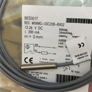 For BES001T BES M08MG-USC20B-BV02 Inductive Sensor Replacement 10-36VDC - New - Picture 1 of 3