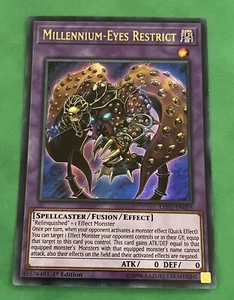 Yu-Gi-Oh! Millennium-Eyes Restrict LED2-EN003 Ultra Rare 1st Edition Mint - Picture 1 of 2