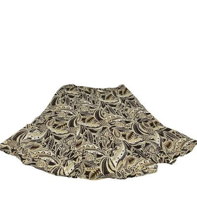 George Ladies Abstract Sandy Print Skirt Size 16 Polyester Made In Bangladesh - Image 1 of 4