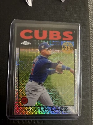 2021 Topps - Silver Pack 1986 Topps Chrome Baseball #86BC-36 Javier Báez - Image 1 of 4