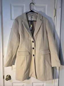 Allegra K Womens Brown Notched Lapel Single Breasted Winter Coat Size “SizeXL” - Picture 1 of 10