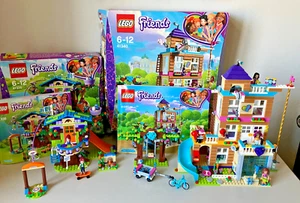 Boxed Lego Friends 41340 41335 Friendship House & Treehouse both 100% Complete - Picture 1 of 23