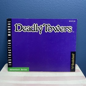 NES Deadly Towers Manual
