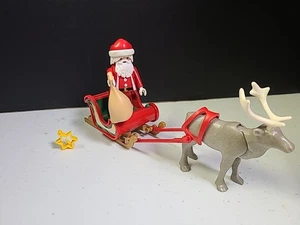 Playmobil Santa Sleigh And Reindeer - Picture 1 of 6
