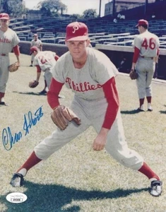 Signed 8x10 CHRIS SHORT Philadelphia Phillies Autographed photo - JSA COA - Picture 1 of 1