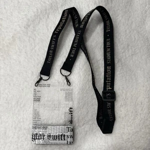 Taylor Swift Reputation Tour Schlüsselband VIP schwarz Rep Lover TTPD - Bild 1 von 7