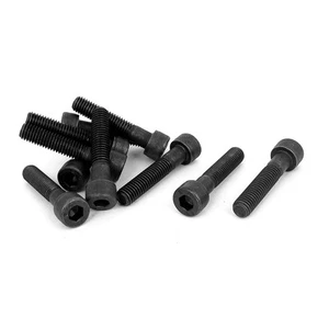M8 x 40mm 12.9 Alloy Steel Hex Socket Head Cap Screws Bolts Black 10pcs - Picture 1 of 1