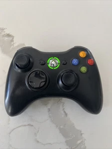Controlador Inalámbrico Original Microsoft XBOX 360 OEM Negro ¡PROBADO Y FUNCIONANDO MUY BIEN! - Imagen 1 de 6