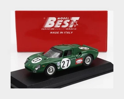 1:43 BEST Ferrari 250Lm Coupe #27 24H Daytona 1966 Piper Attwood 1966 BE9861 - Immagine 1 di 2